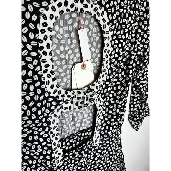 CURRENT ELLIOTT THE TENNANT CUTOUT WOMENS DRESS SIZE 1 NWT - Picture 3 of 10